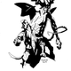Mignola’s own take on a Devilman/Hellboy partnership.